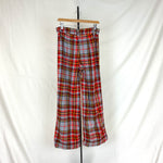 Load image into Gallery viewer, Tartan 70s Flare Pants
