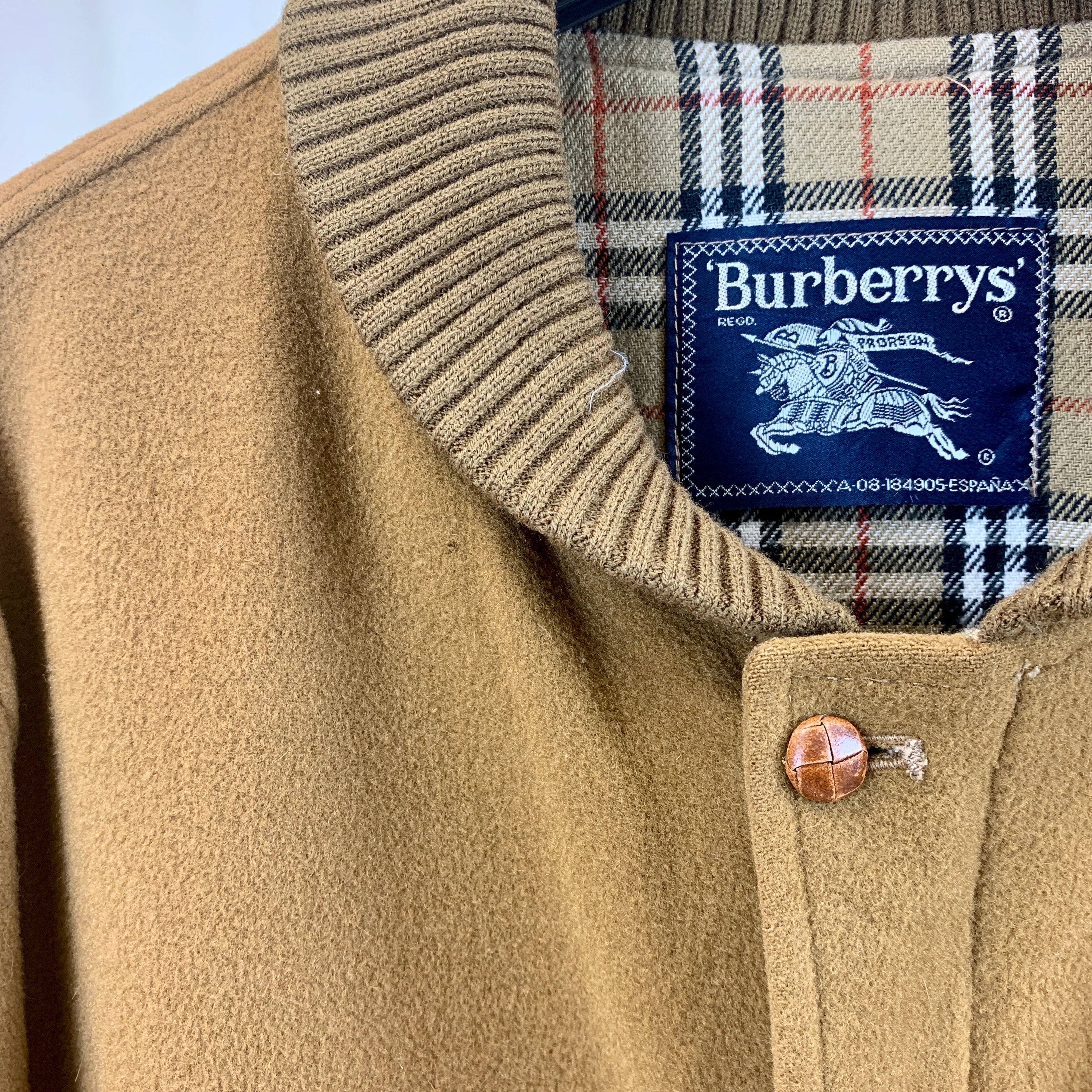 Burberry Brown Wool Coat/Jacket
