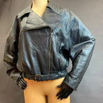 Load image into Gallery viewer, Leather Jacket by Ungaro
