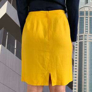 Yellow Cacharel Skirt
