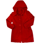 Load image into Gallery viewer, Red wool coat
