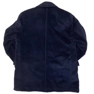 Max Mara Dark Blue Wool Coat