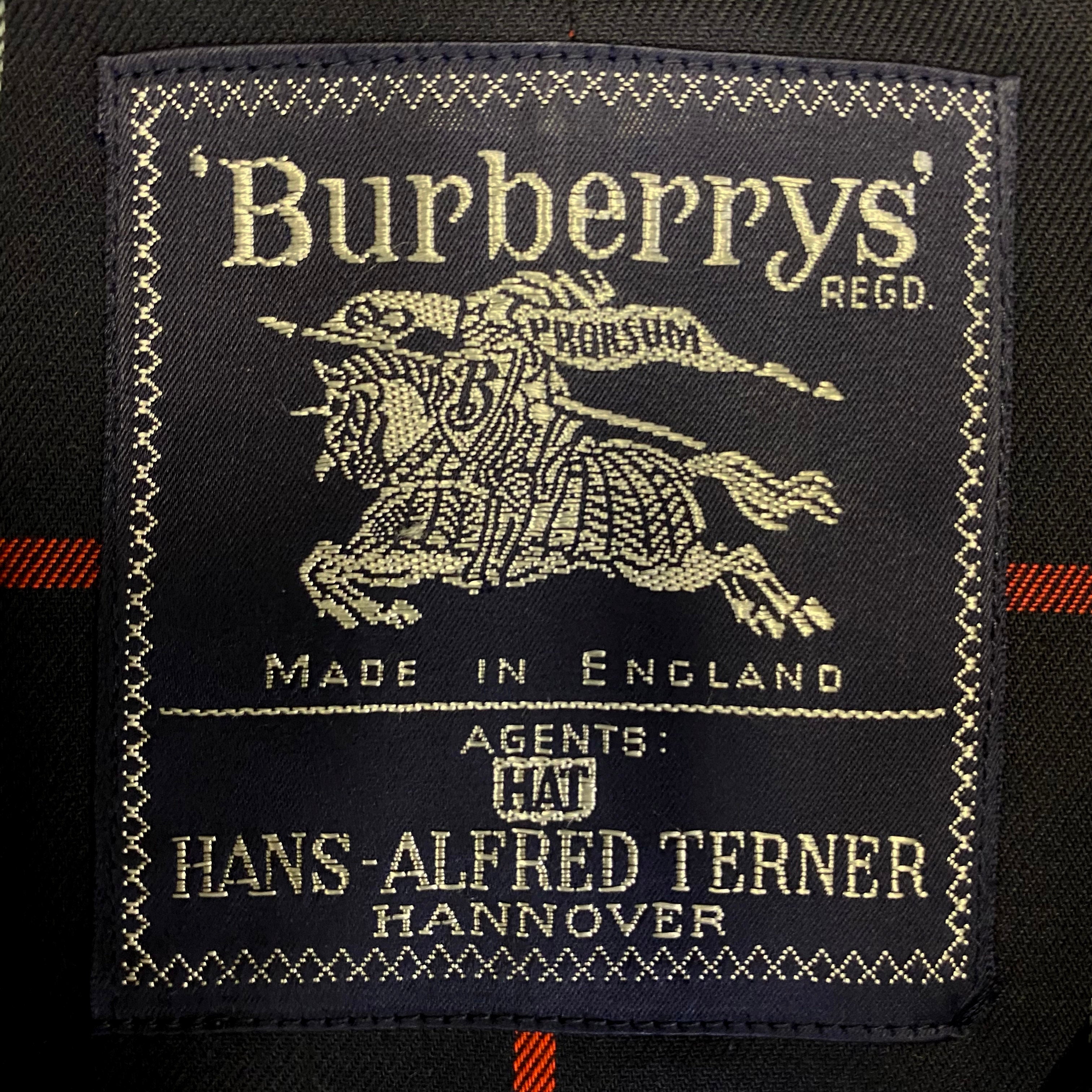 Burberry Dark Blue Trench Coat
