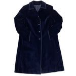Load image into Gallery viewer, Corduroy Dark Blue Coat
