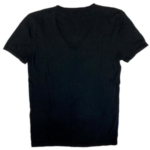 Dolce & Gabbana Black V-Neck T-Shirt