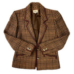 Load image into Gallery viewer, Valentino Multi-color Houndstooth Blazer
