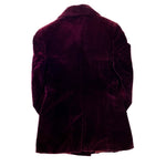 Load image into Gallery viewer, Dolce &amp; Gabbana Velvet Burgundy Blazer
