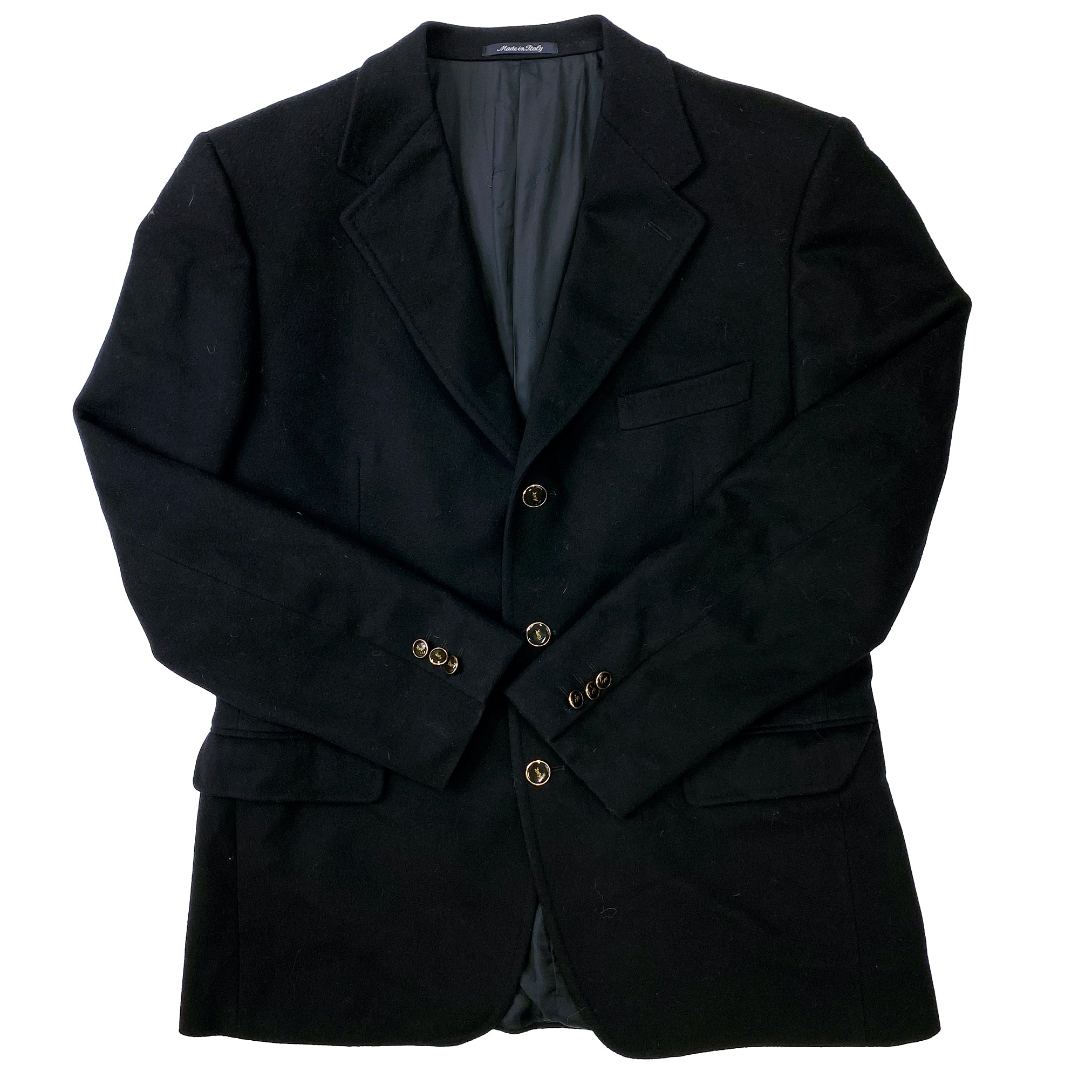 Yves Saint Laurent Black Wool Blazer