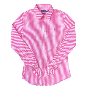 Polo by Ralph Lauren Pink Striped Shirt