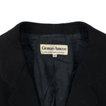 Load image into Gallery viewer, Giorgio Armani Black Wool Blazer
