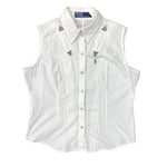 Load image into Gallery viewer, Polo by Ralph Lauren White Button-up Vest
