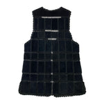 Load image into Gallery viewer, Leather Patchwork Crochet Detailled Tunic/Dress
