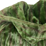 Load image into Gallery viewer, Basil Green Faux Fur Coat
