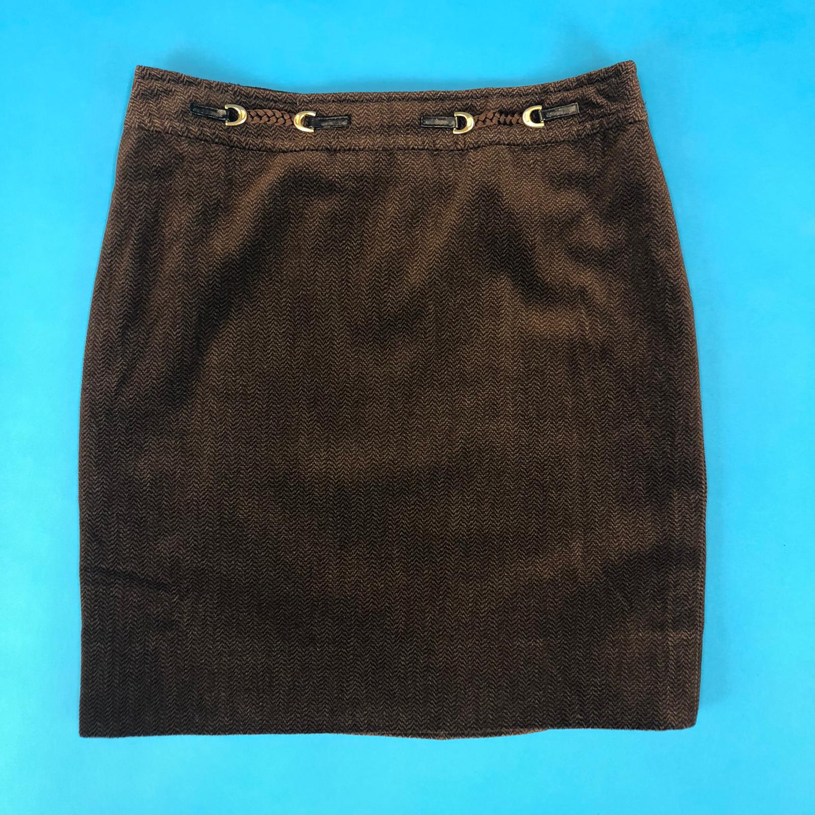 Celine Brown Skirt