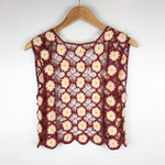 Load image into Gallery viewer, Flower Crochet Top
