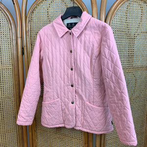 Pink Barbour Quilt Jacket