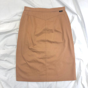Fendi Brown Pencil Skirt