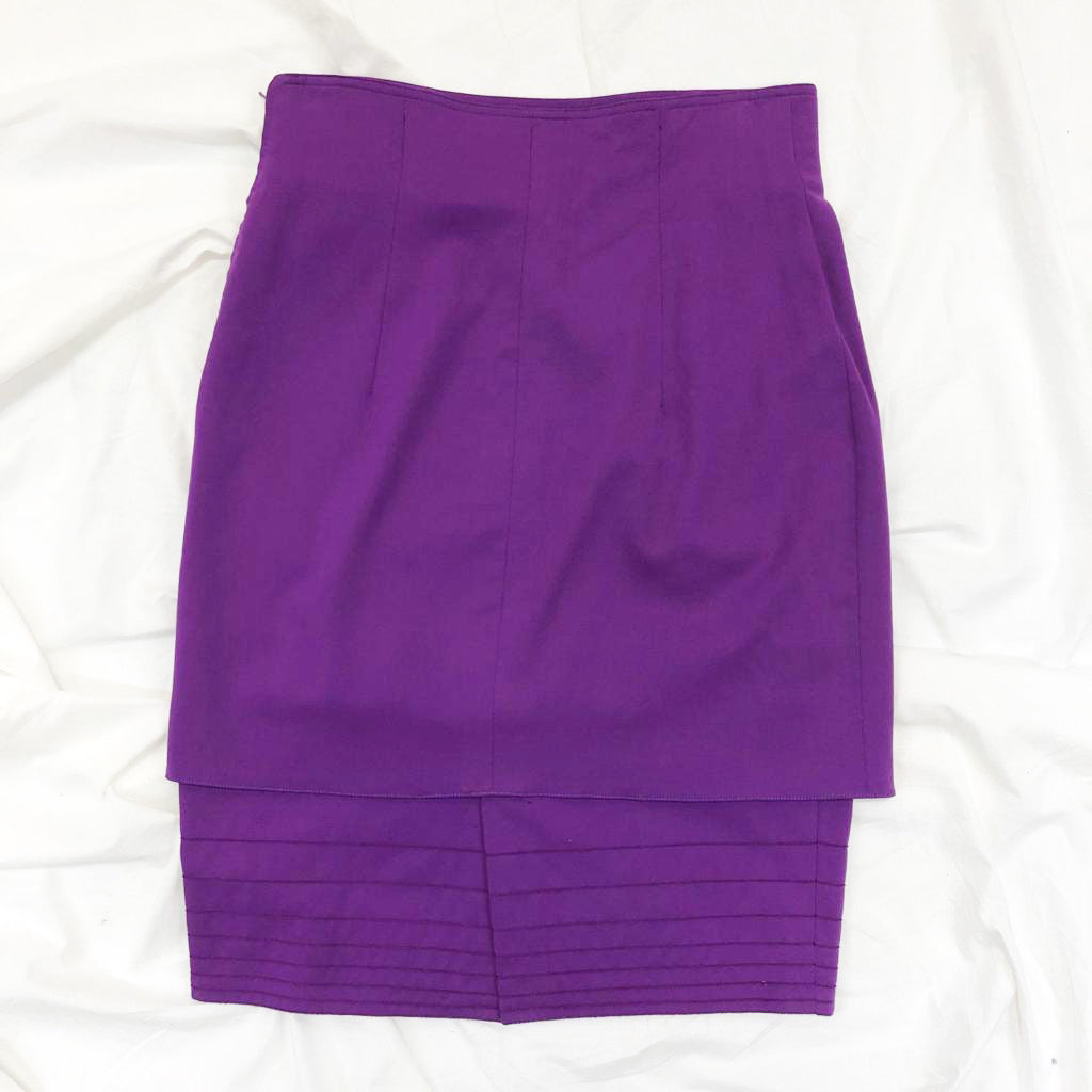 Gianni Versace Purple Skirt