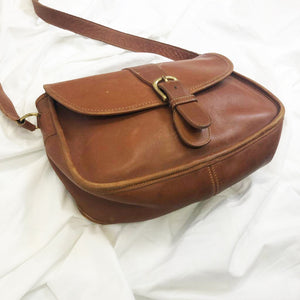 Brown Leather Bag By Coach