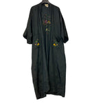 Load image into Gallery viewer, Black Hand-embroidered Chinese Kimono
