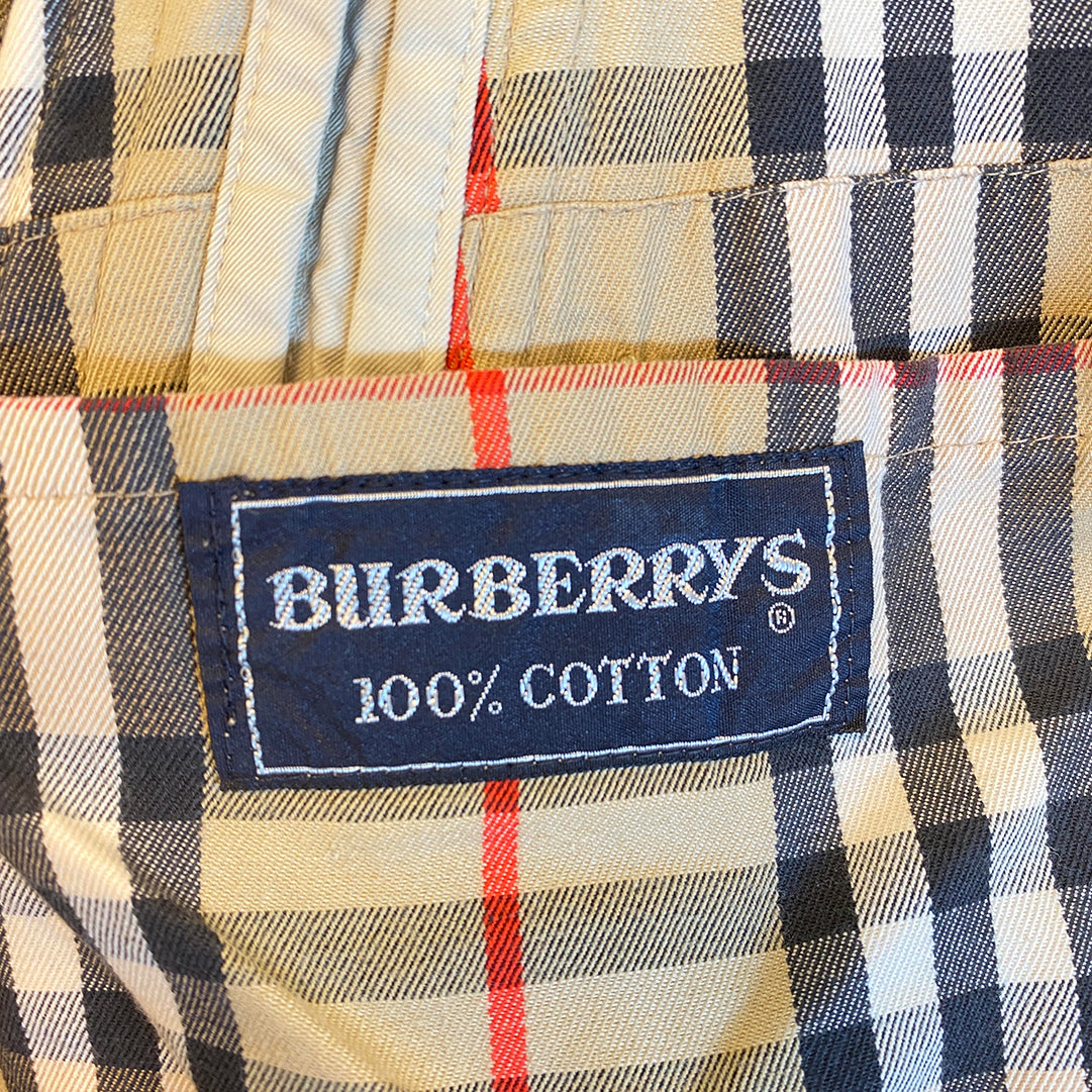 Burberry Vintage Beige Trench Coat