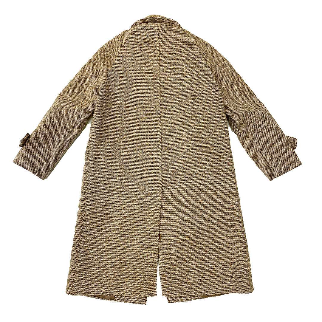 Burberry Rare Irish Tweed Brown Coat