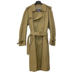 Load image into Gallery viewer, Olive Green Vintage Burberry Trench Coat
