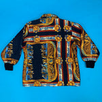 Load image into Gallery viewer, French Renaissance print Crazy Jacket
