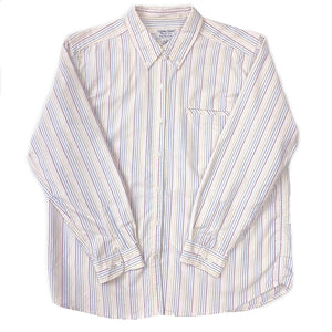 White Striped Cabin Creek Shirt