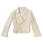 Load image into Gallery viewer, Christian Dior White Wool Vintage Blazer
