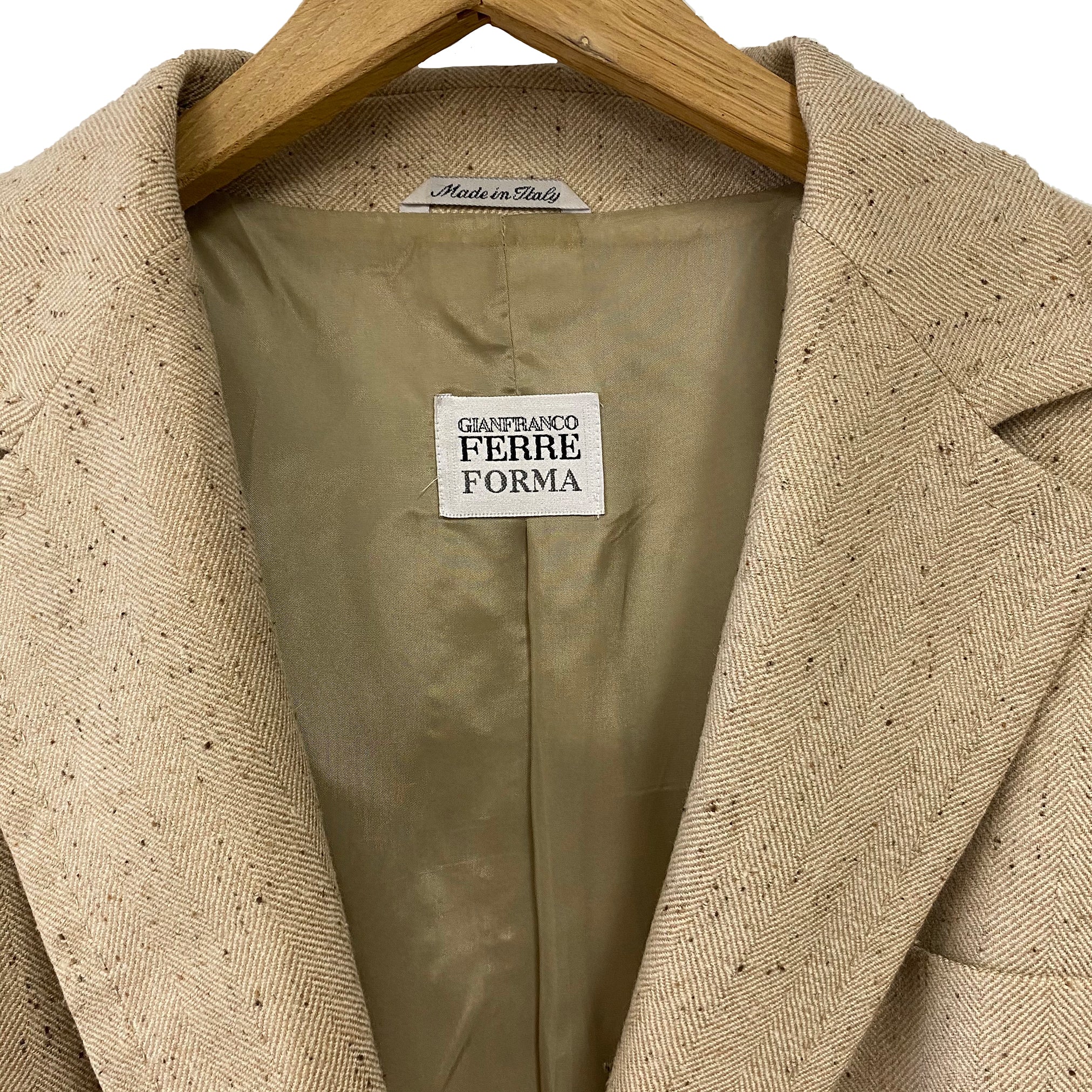 Gianfranco Ferre Cream Blazer