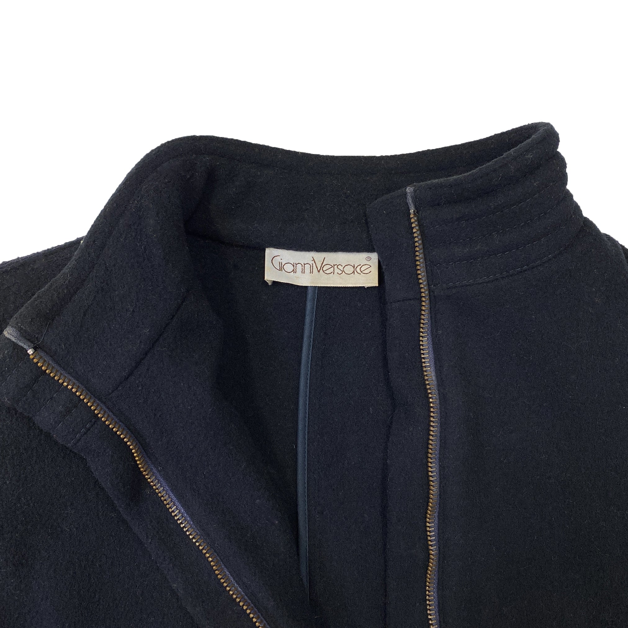Gianni Versace Cropped Wool Jacket