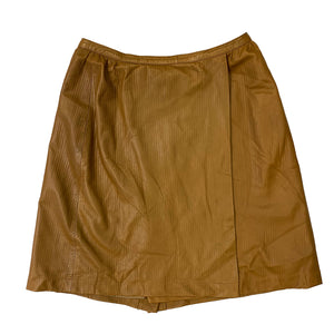 Trussardi Leather Skirt