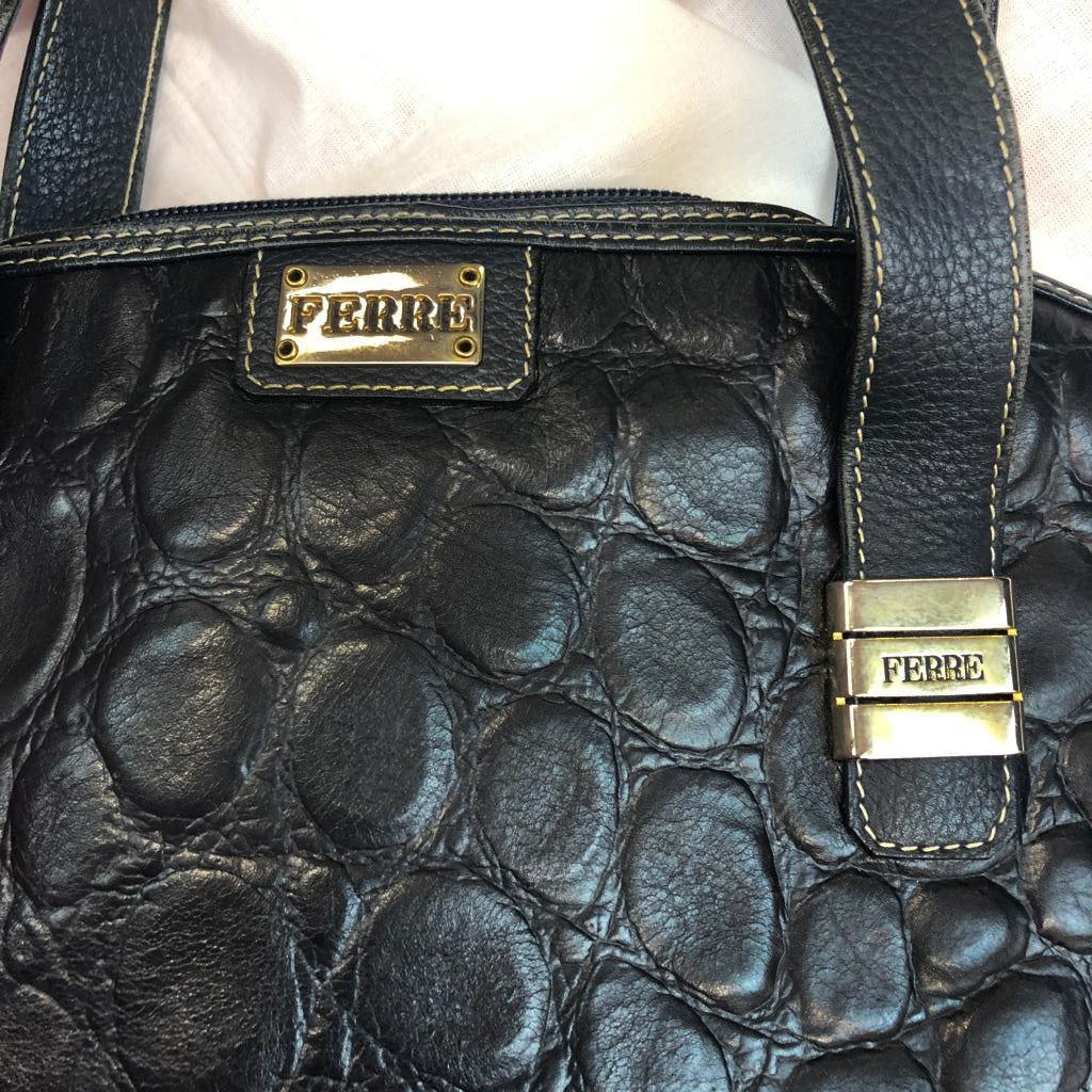 Gianfranco Ferre Leather Hand Bag