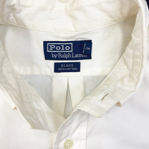 Ralph Lauren White Long Sleeve Polo