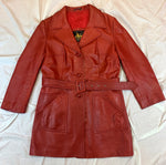 Load image into Gallery viewer, Induyco Red Leather Jacket
