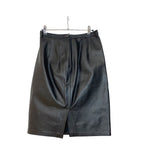 Load image into Gallery viewer, Black Leather Skirt
