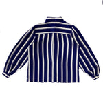Load image into Gallery viewer, Josephine Striped Navy Shirt
