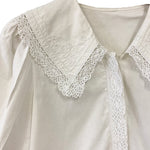 Load image into Gallery viewer, Bohemian White Puffed Sleeve Blouse
