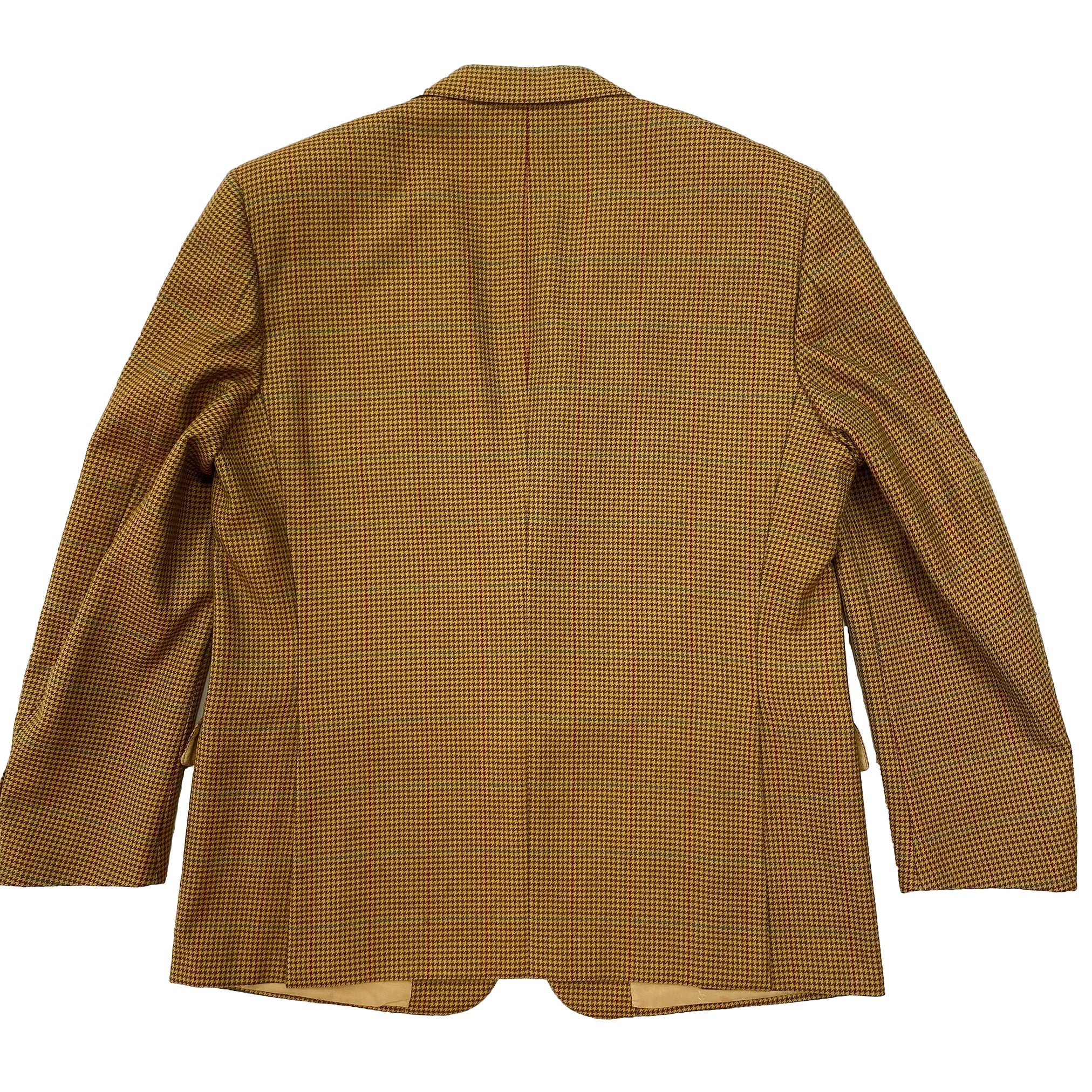 Yves Saint Laurent Checkered Brown Multi-colour Blazer